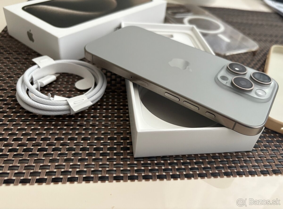 IPhone 15 Pro 128GB Natural Titanium - 3