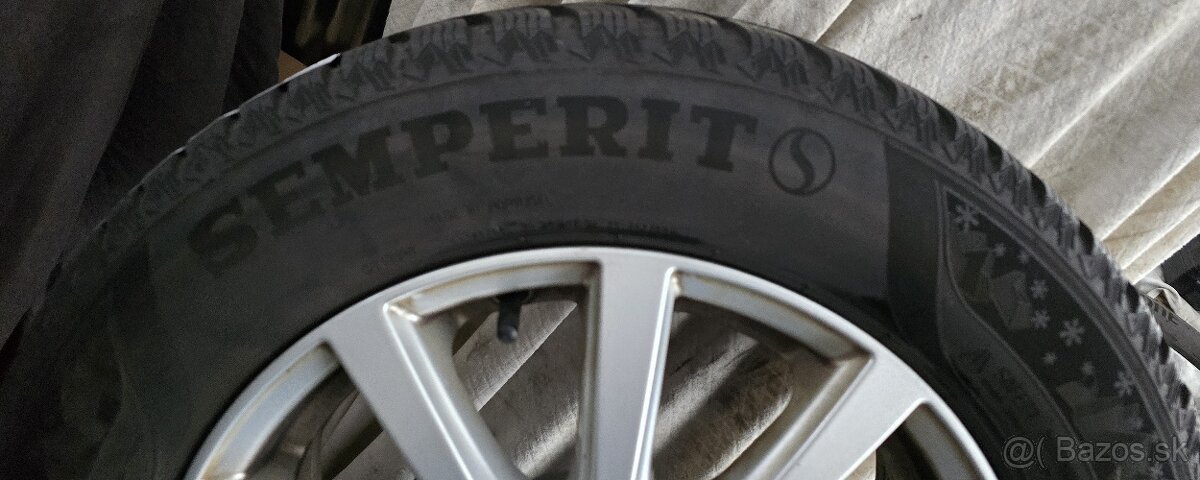 5x112,r16,Platin,6,5J,et33,205-60-Semperit-4723-7mm-top - 3