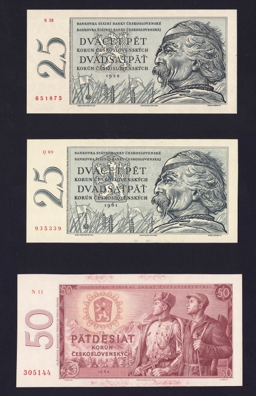Bankovky - Československo (1958-1992) - 3