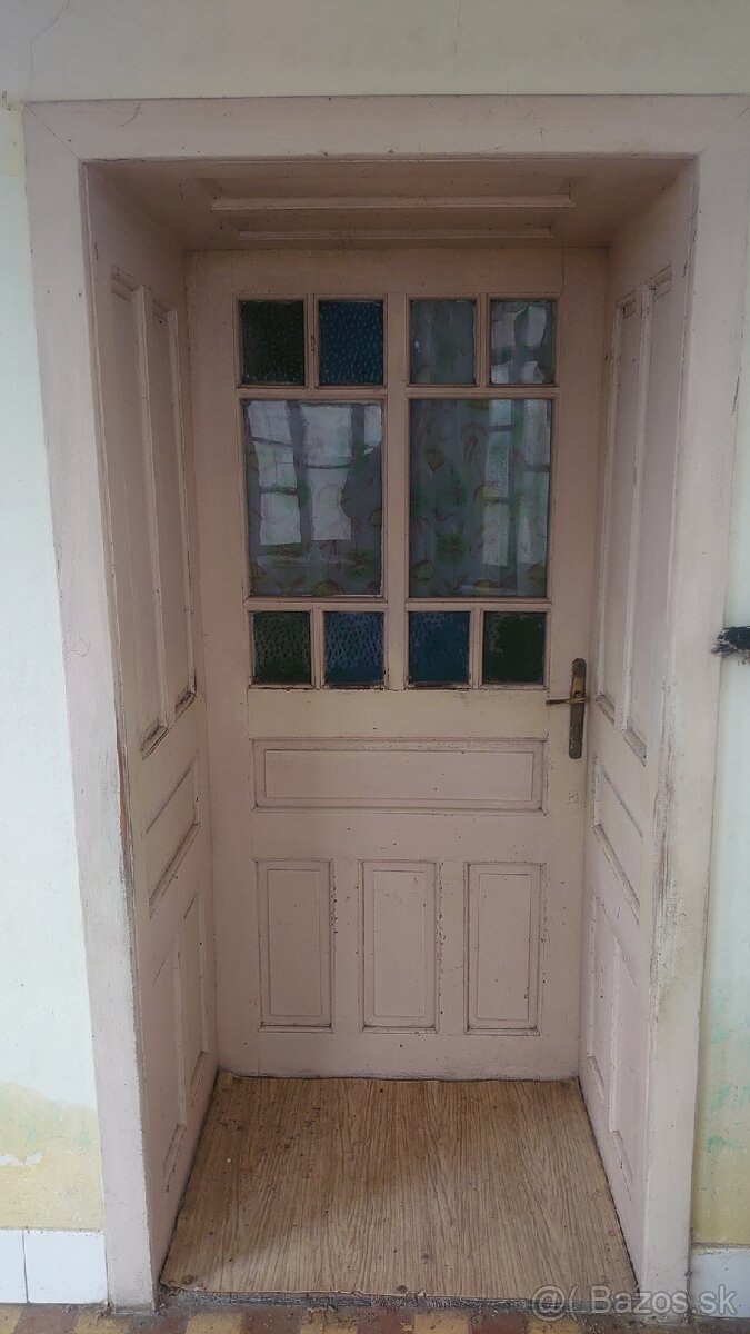 Staré drevené dvere - 3