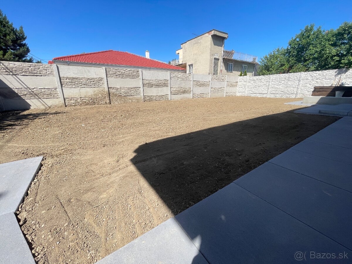 Zemné, výkopové práce a odvoz, dovoz materiálu - 3