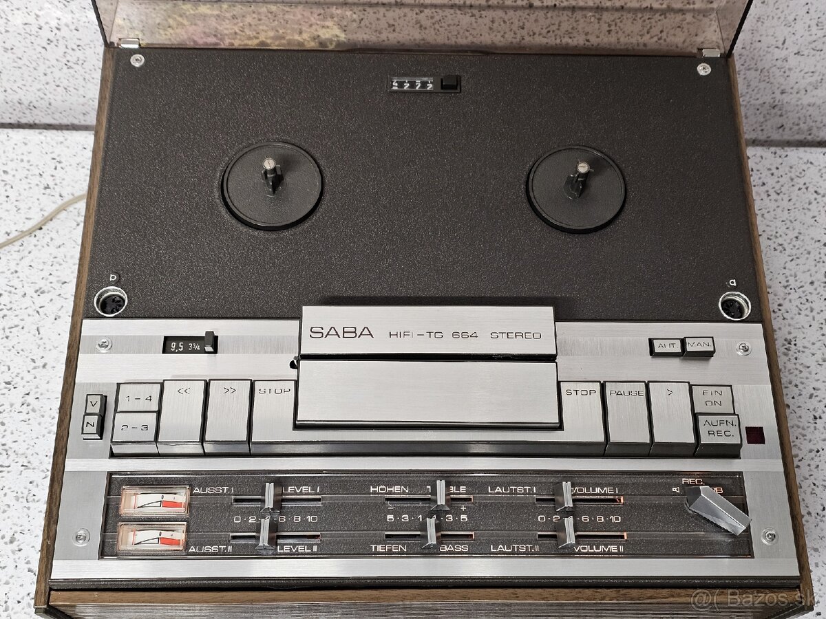 Saba TG 664 REEL TO REEL player vintage 1970's - 3