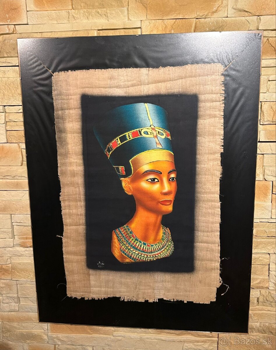 Egyptské obrazy z papirusu - 3