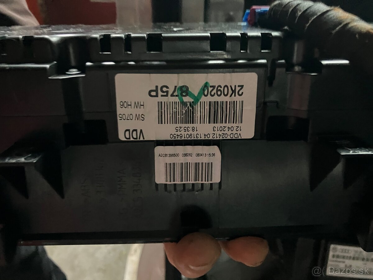 Maxidot budíky Volkswagen Caddy 2013 - 3