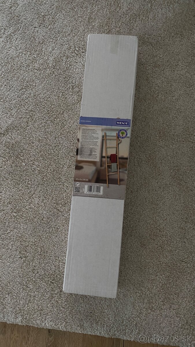 Drevený rebrík na uteráky Norway - 3