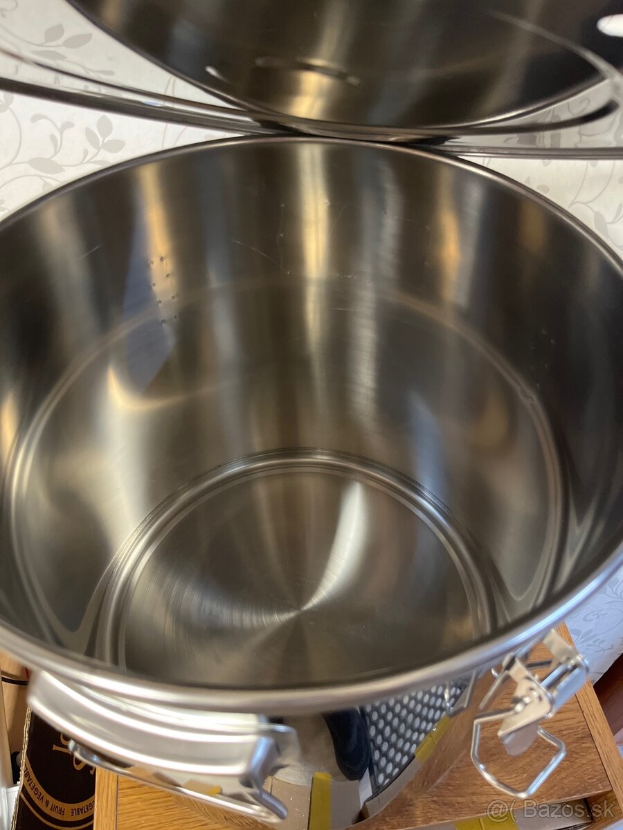 30 litrový nerezový hrniec - 3