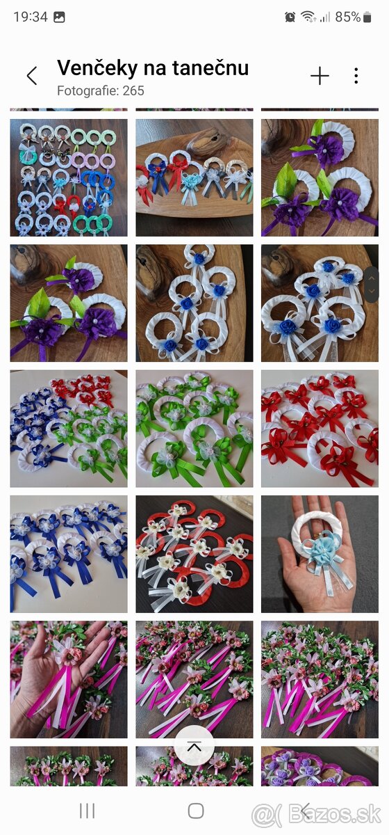 Venčeky na venčekovú tanečnú slávnosť - lilia - 3