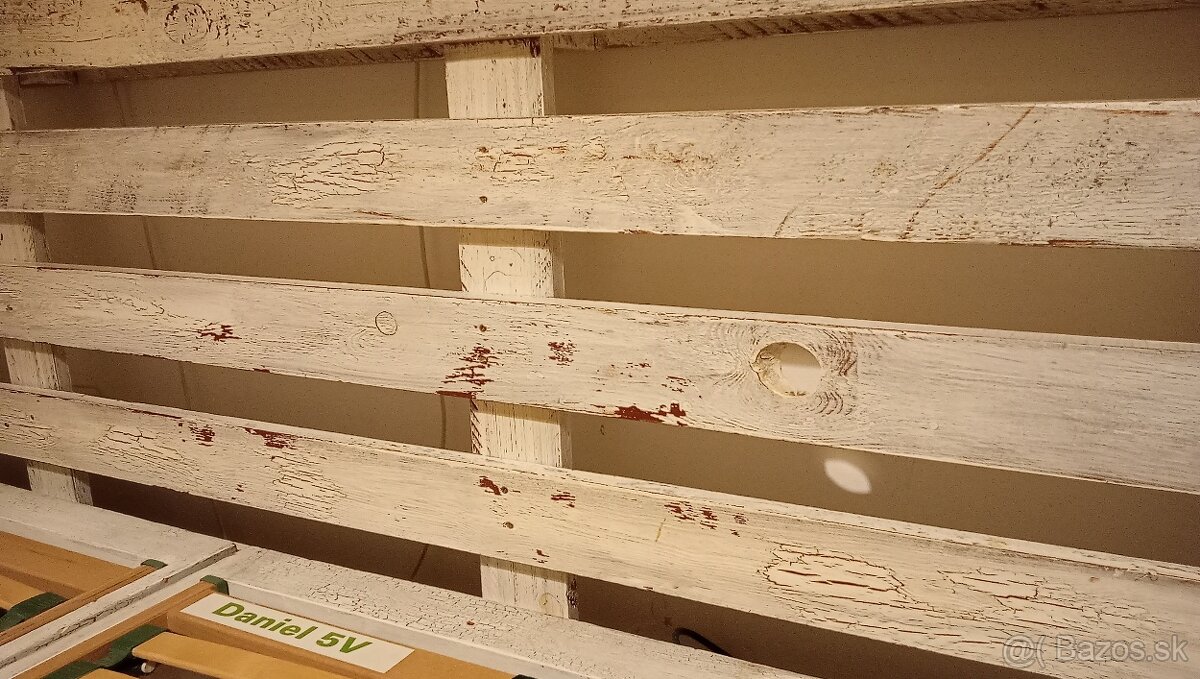 Paletová posteľ 180x200 - 3