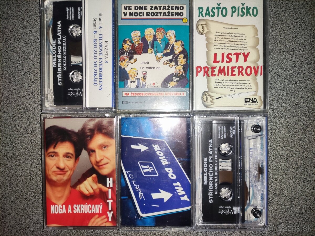 MC audiokazety MIX - 3