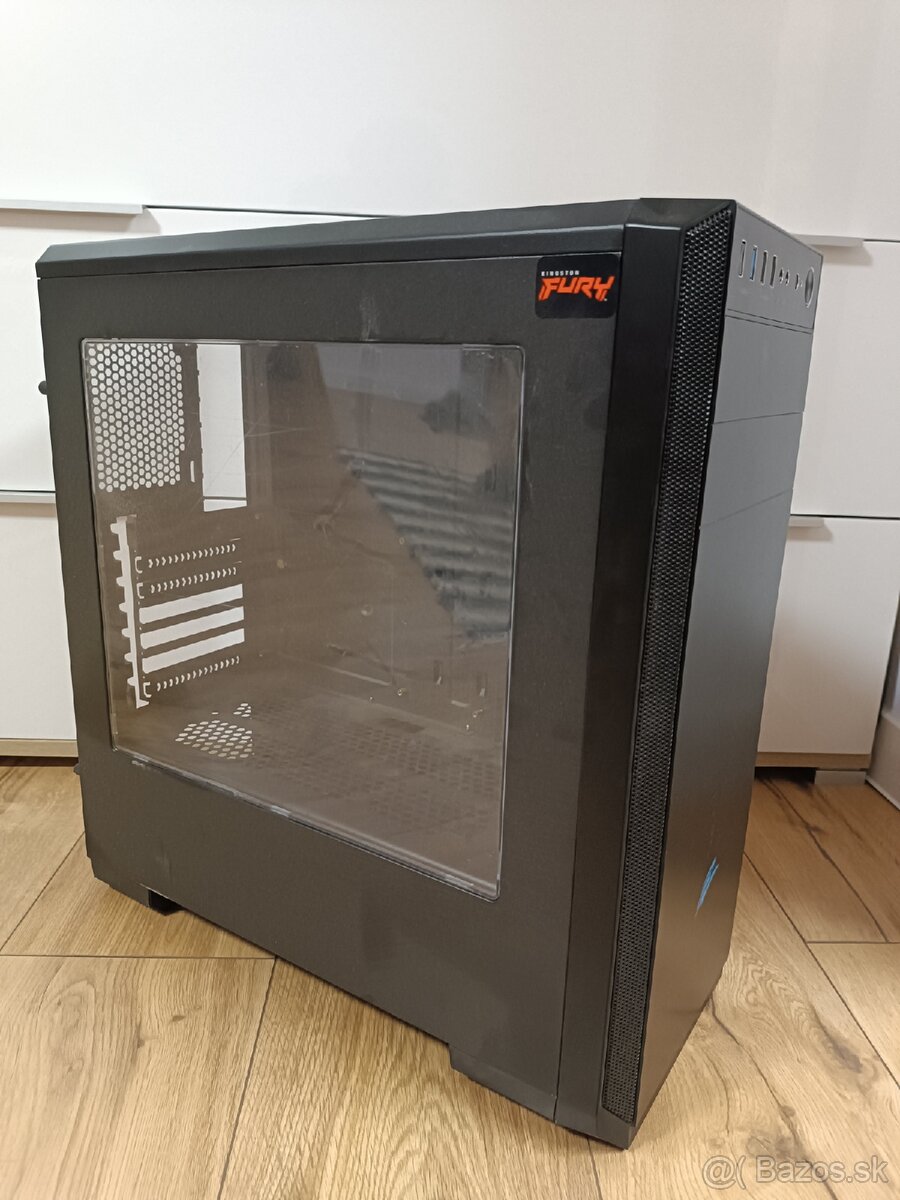 Pc case (bedna) Evolveo T3 čierna - 3
