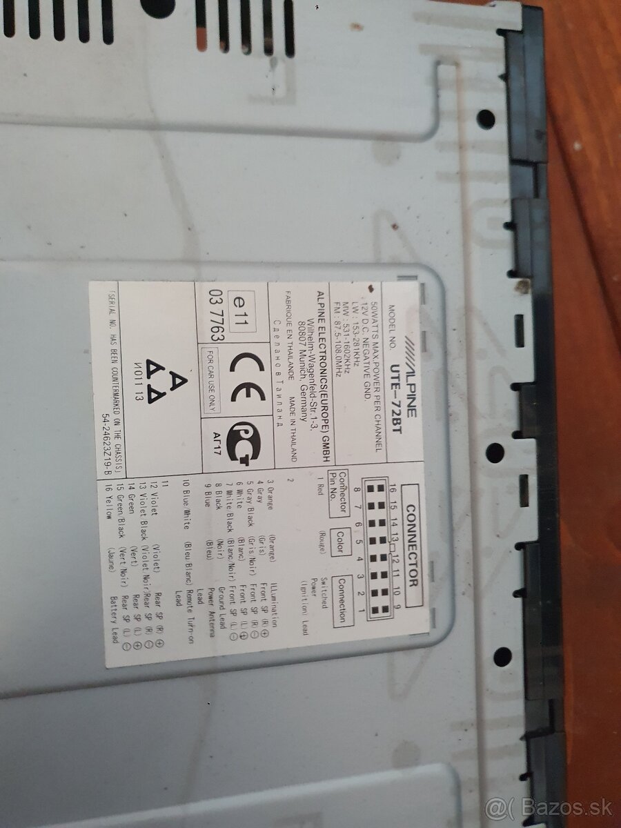 ALPINE UTE - 72 BT - 3