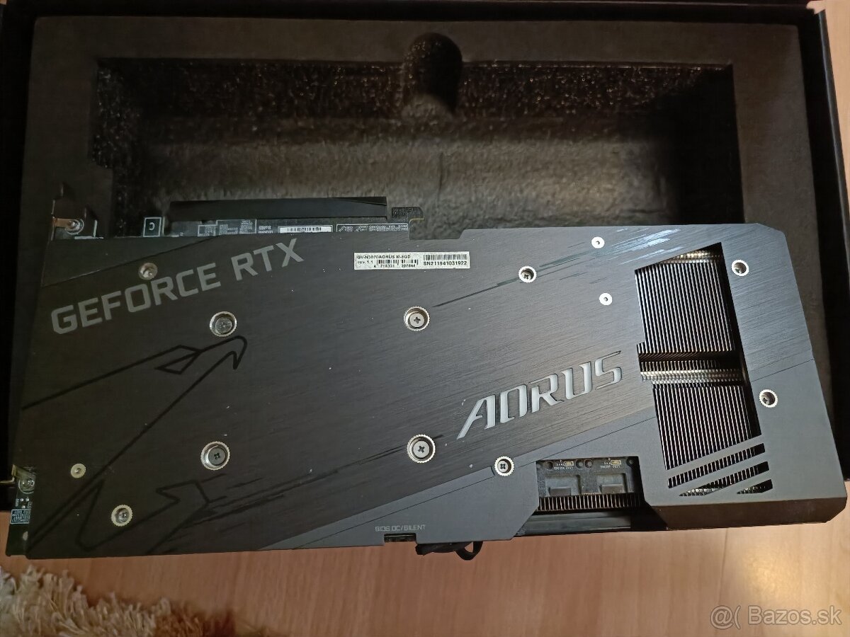 Gigabyte Aorus GeForce RTX 3070 Master - 3