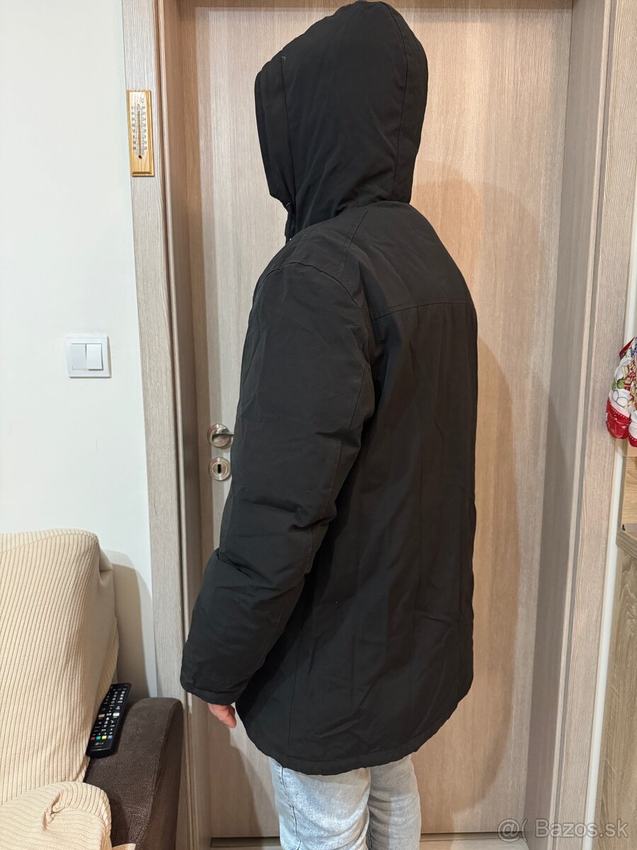 Zimná bunda, pánska | Zateplená, dlhšia, pod zadok - 3