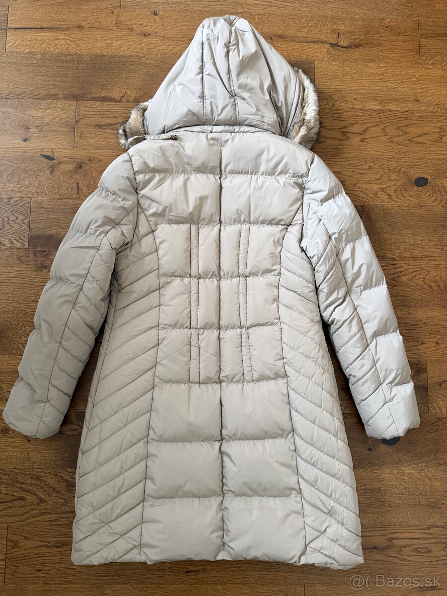 Na predaj hnedá dámska bunda v super stave - 3