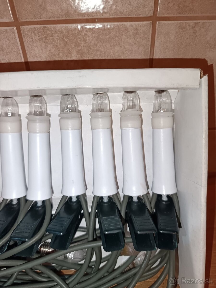 Vonkajšie, vianočné svetielka. - 3