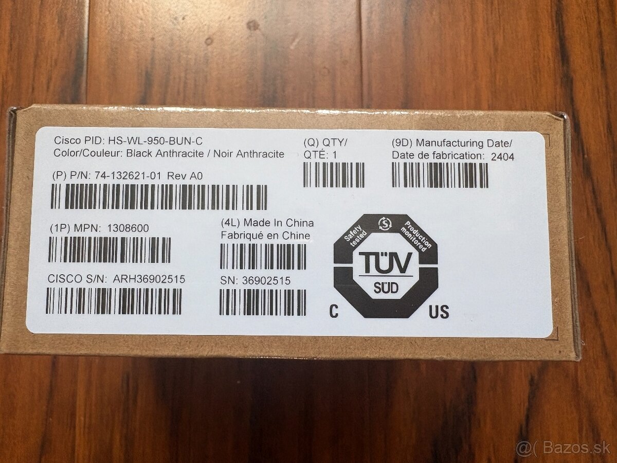 Sluchadlá Cisco 950 Bang&Olufsen - 3