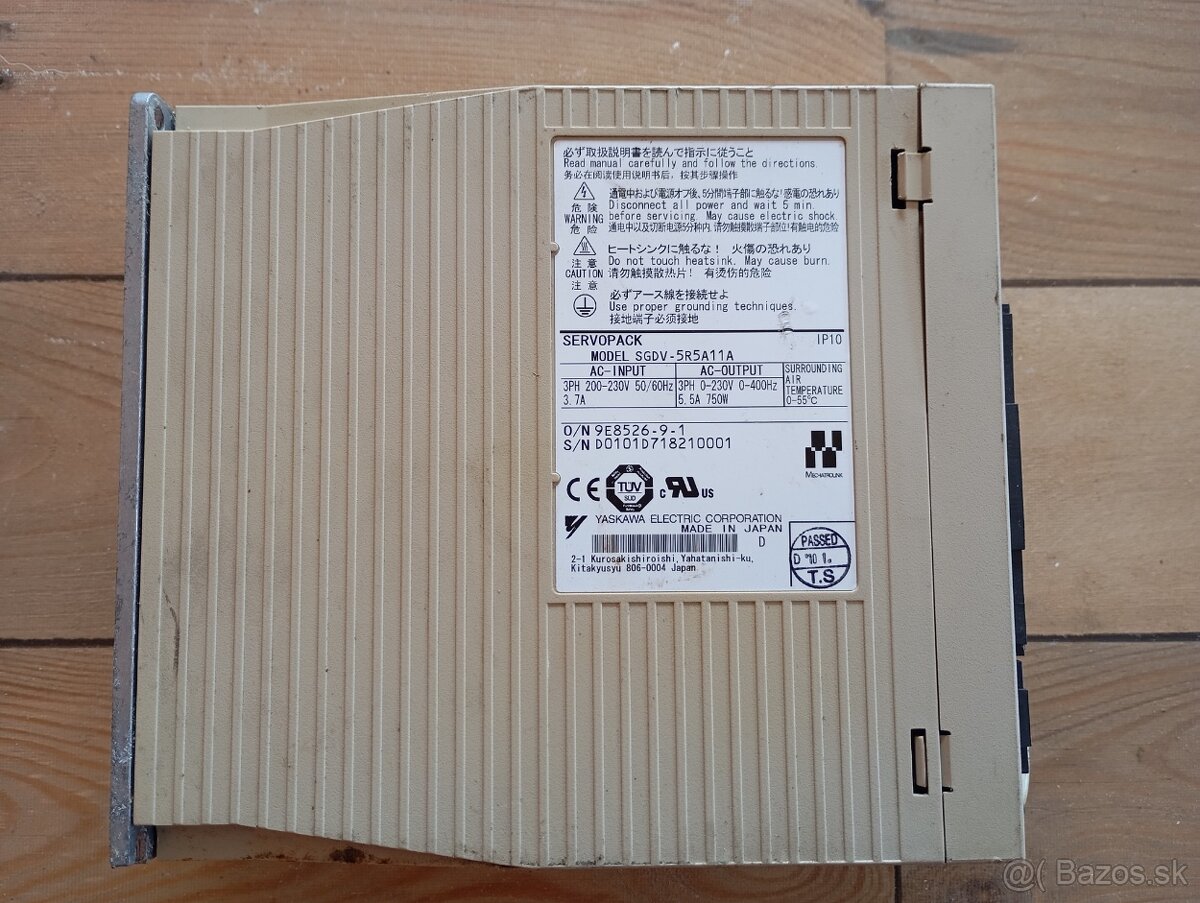 Servo menič Yaskawa Sigma SGDV-5R5A11A - 3