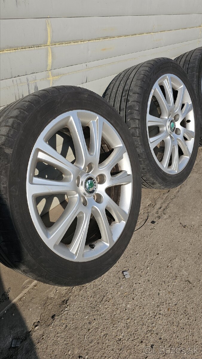 Letná sada Skoda 5x112 + 5x112/45 R17 - 3