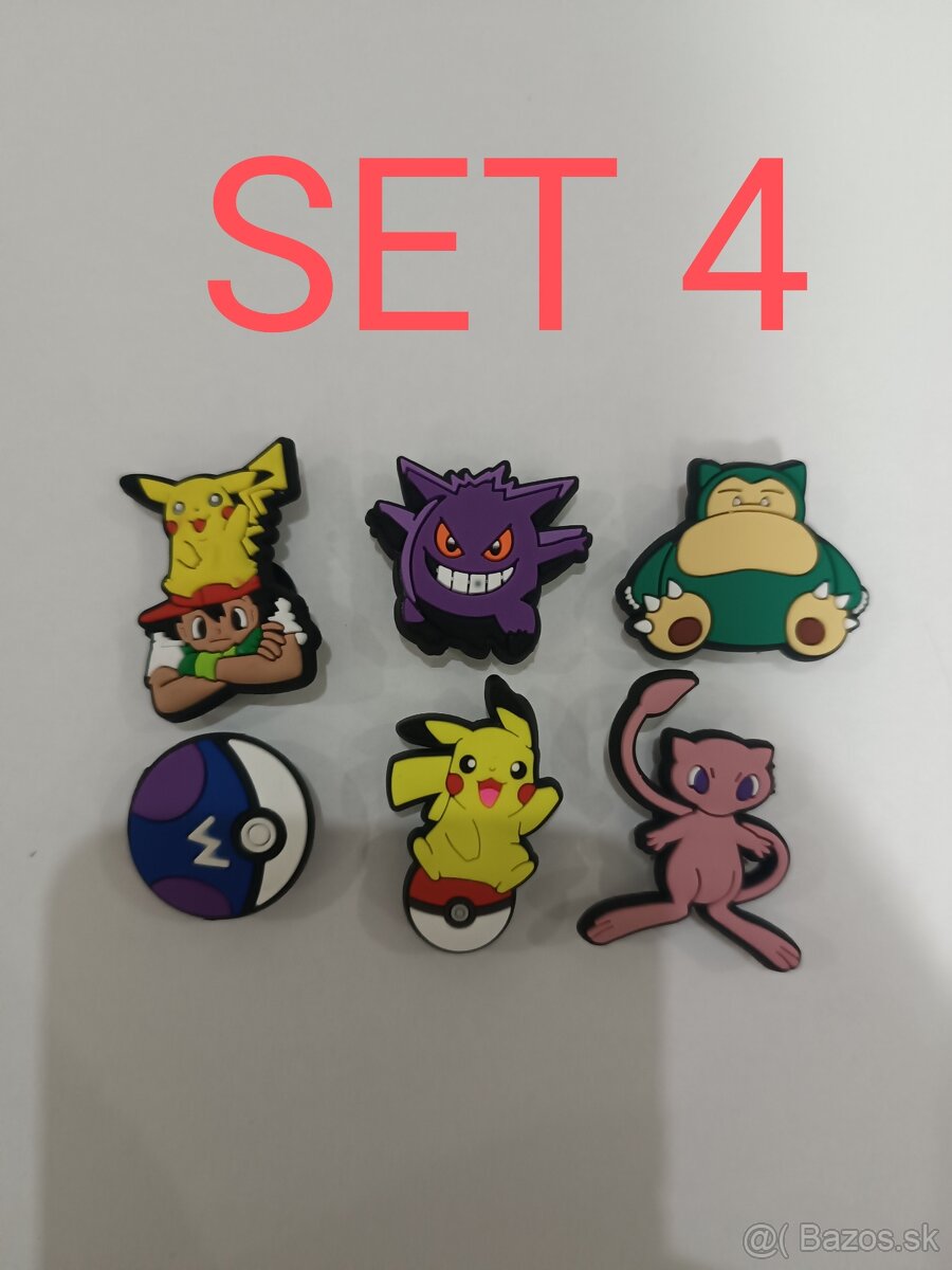 Pokémon ozdoba na crocs - 3
