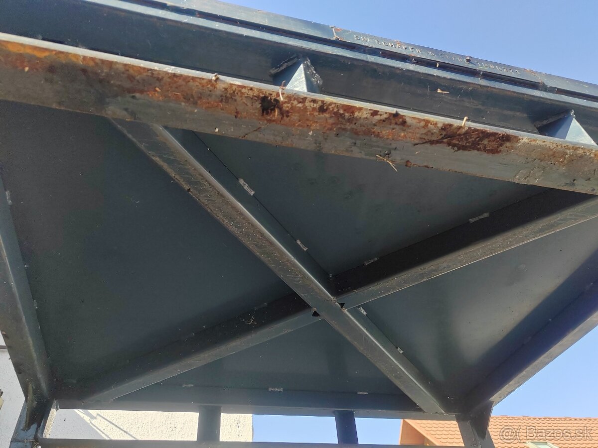 Pracovný stôl/ponk/regál/železne palety - 3