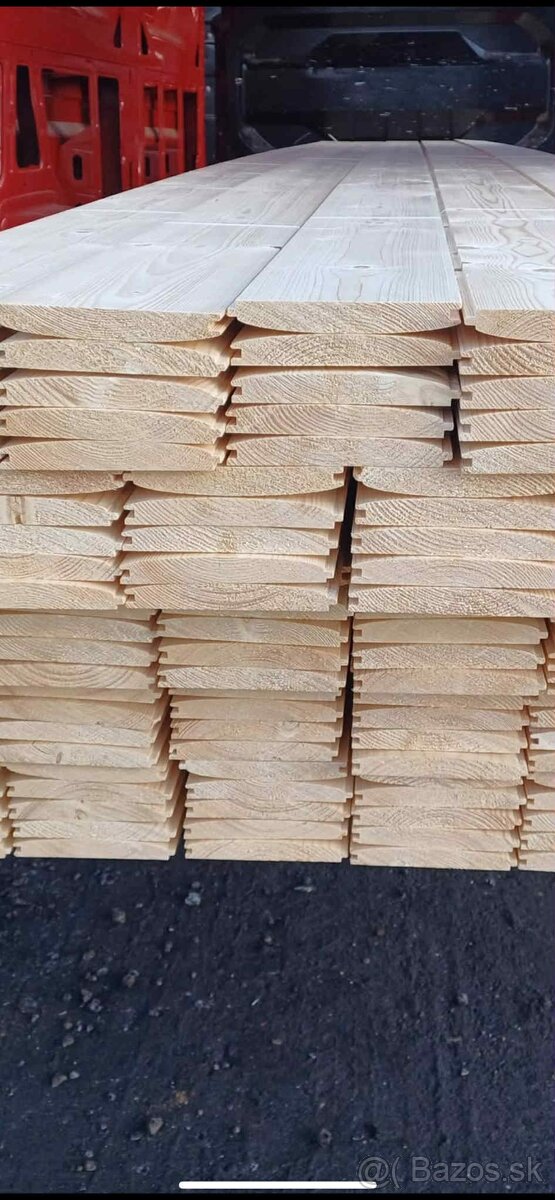 Drevená podlaha červený smrek terasovka/ tataransky profil - 3
