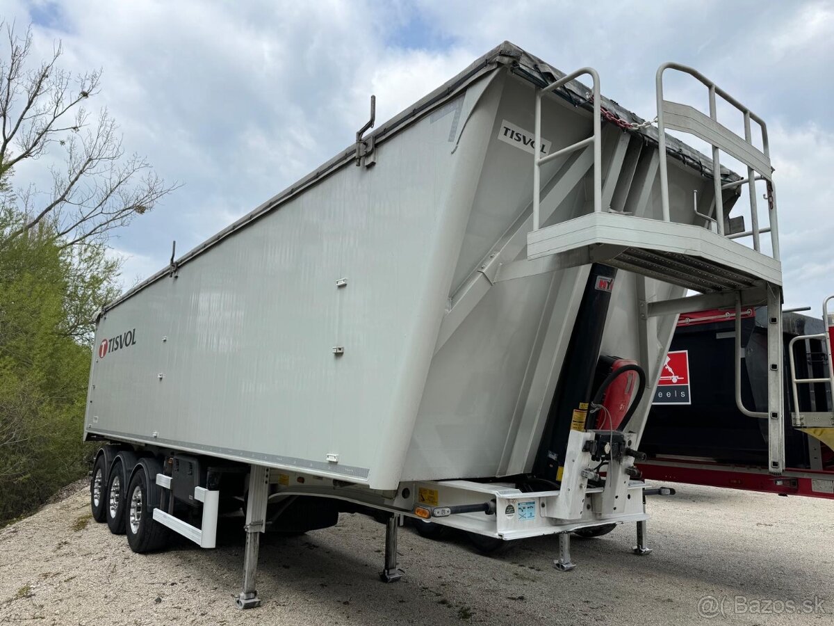 Sklápací náves Tisvol 55m3 5900kg Multi dvere r.v. 2018