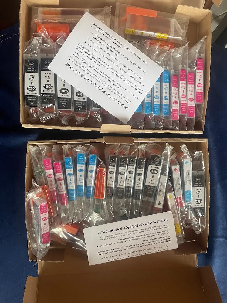 Nové tonery kompatibilné Canon PGI-550/CLI-551XL veľký set - 3