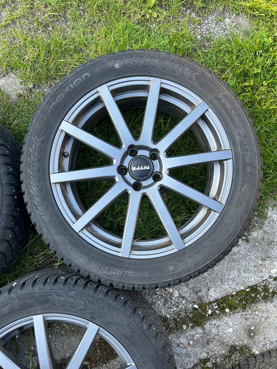 Sada kolies 255/45 r19 5x112 - 3