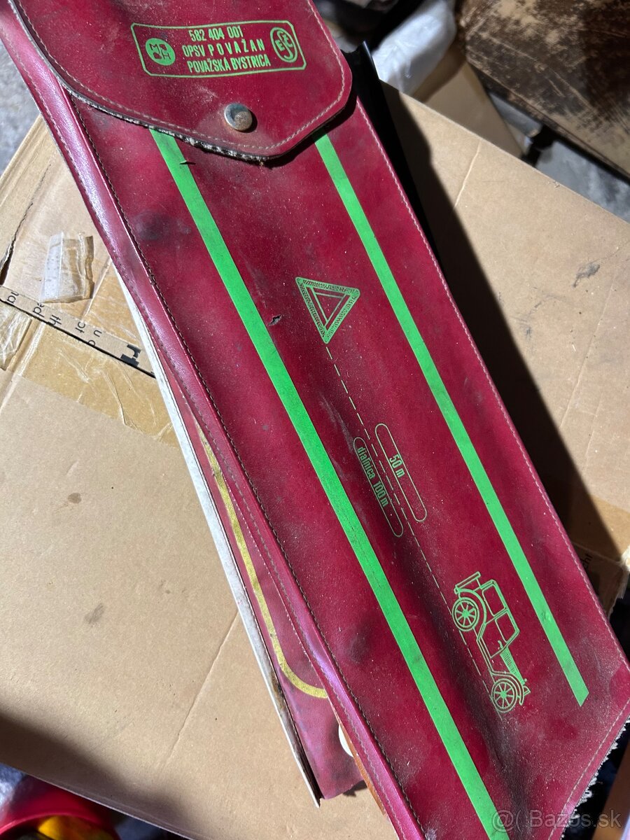 Výstražný trojuholník retro - 3