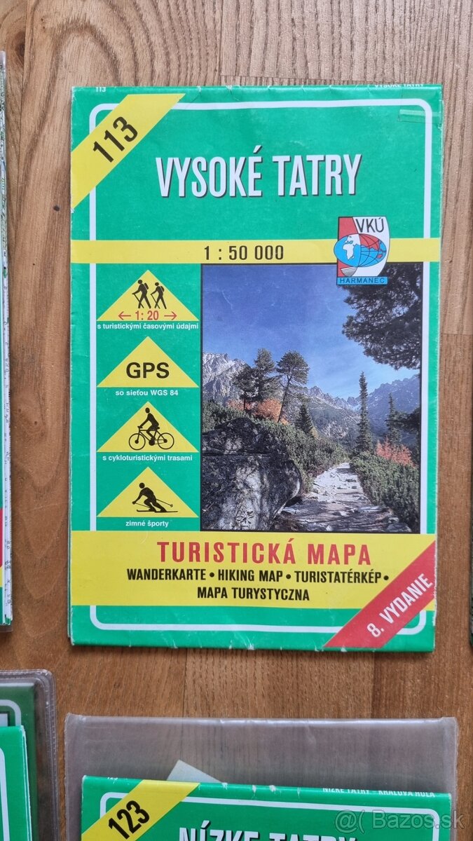 ZLAVA turistické mapy VKÚ - 3