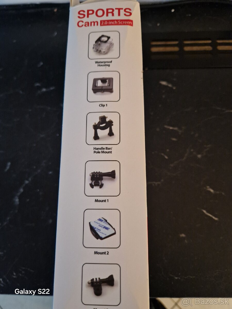 Športová hd camera nová - 3
