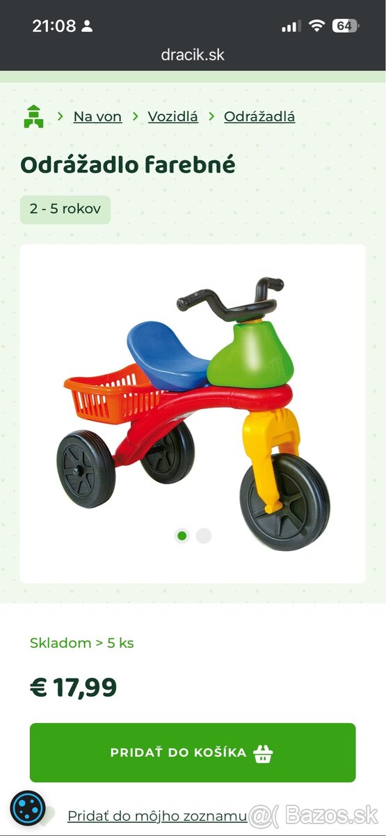 Detské odrážadlo - 3