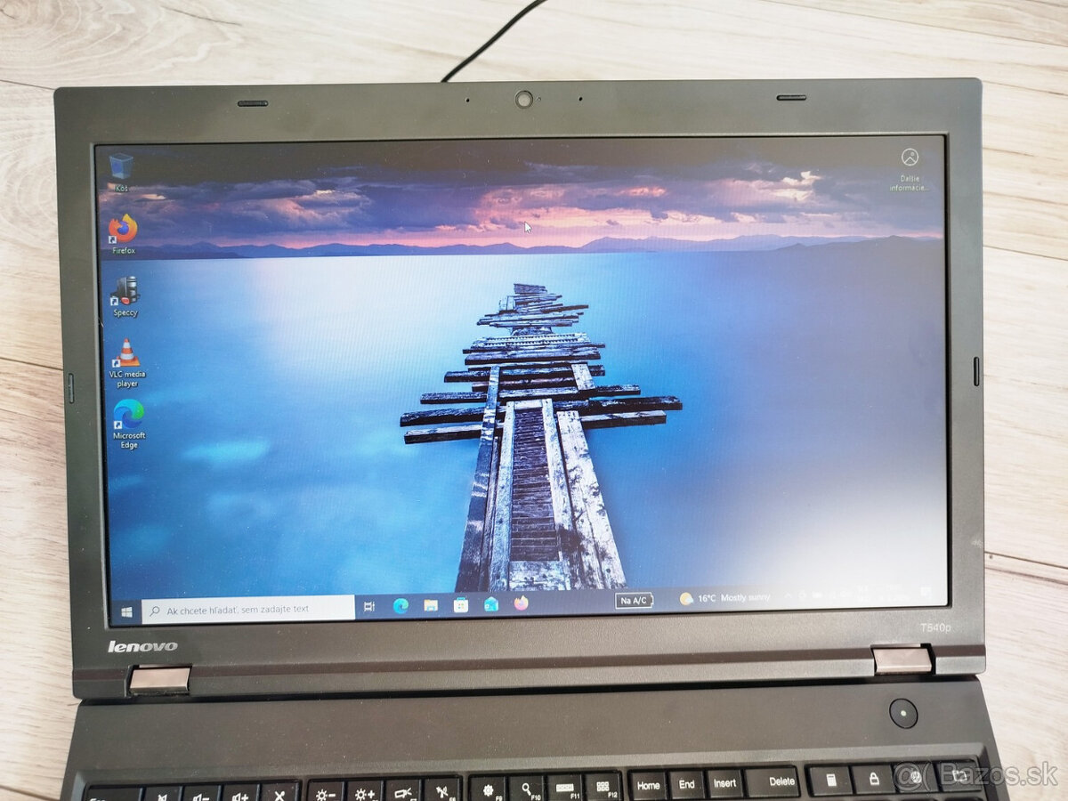 notebook Lenovo T540p - Core i5-4300M, 8GB, SSD, Win 10 - 3