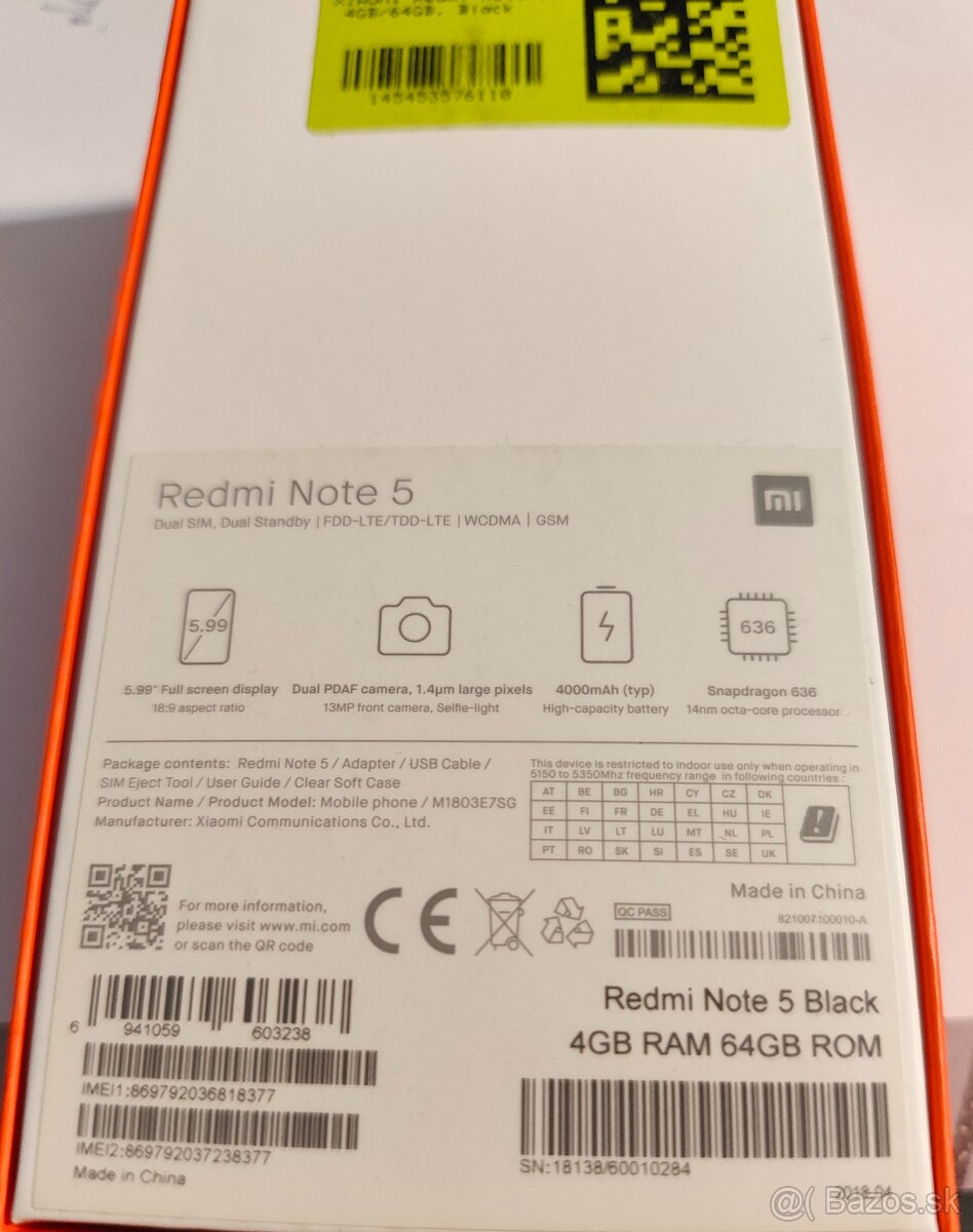 Xiaomi Redmi Note 5 black - 3