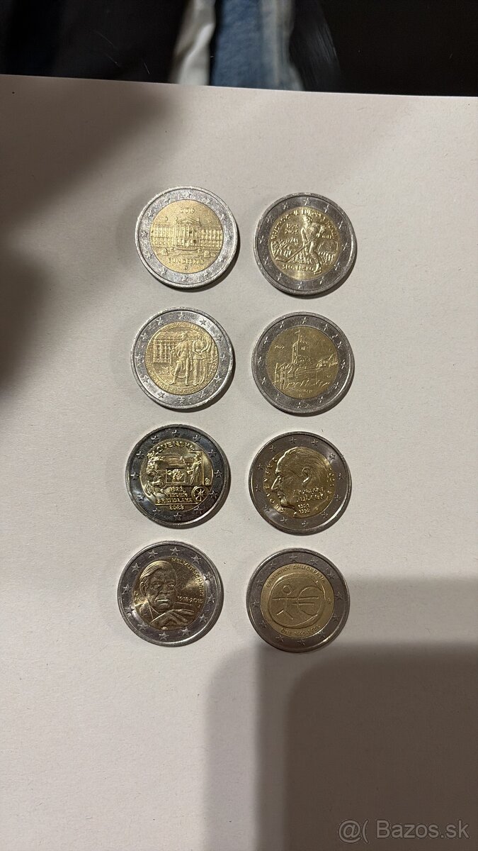 Predám, vymením 2€ mince - 3