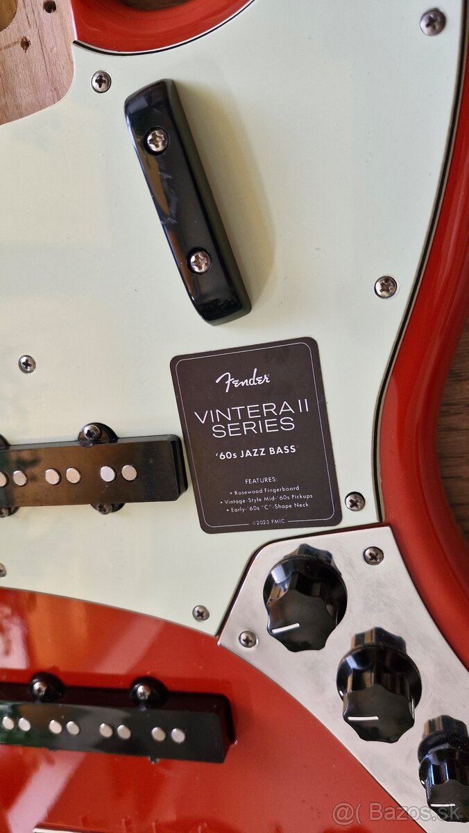 Basgitara Fender Vintera 2 Jazz bass telo - 3