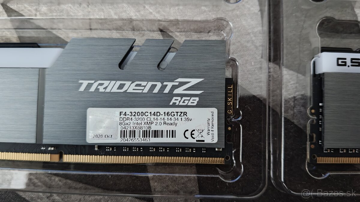 G.Skill TridentZ 32GB DDR4 3200MHz - 3