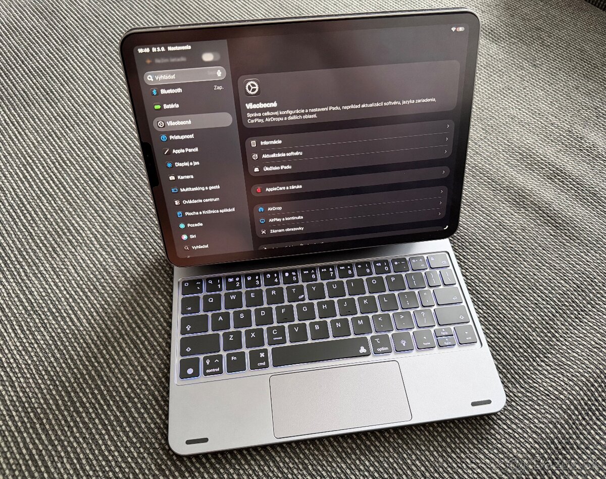 Obal s klávesnicou pre Apple iPad Pro 11" - 3