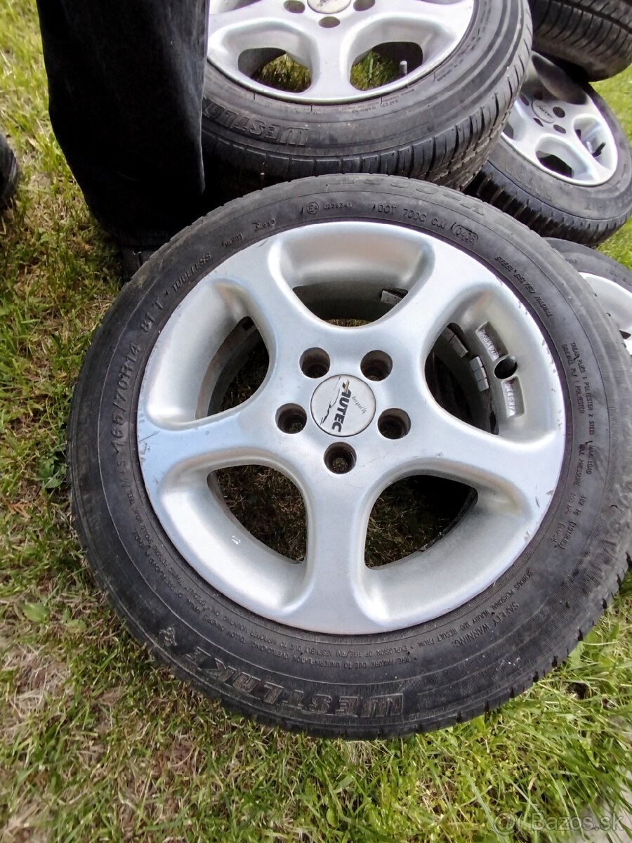 Kolesá na Fabiu Hatchback 165/70 R14 - 3