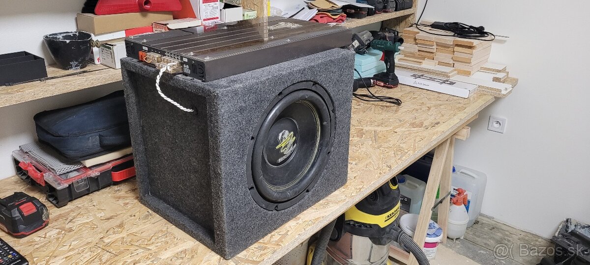 Predám subwoofer s zosilňovačom značky GZ - 3
