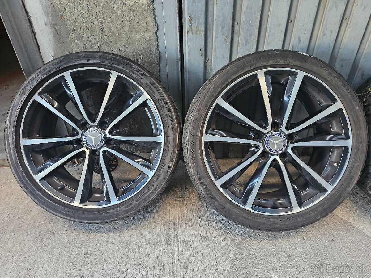 4ks orig. 18' kolesa Mercedes + zimne 225/40R18 - 3
