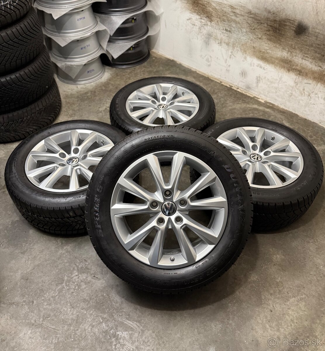 Zimná sada VW Touareg 5x130 R18 , 255/55/18 - VW Karakum - 3