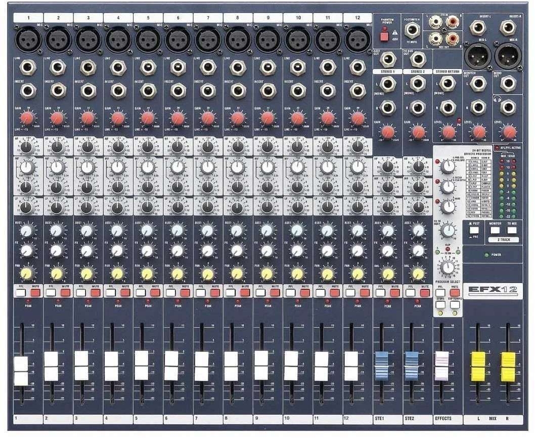 Soundcraft EPM 12 Analógový mixpult - 3