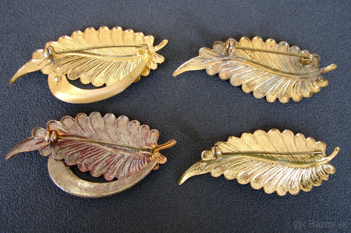 Starožitné brošne - listy - 3