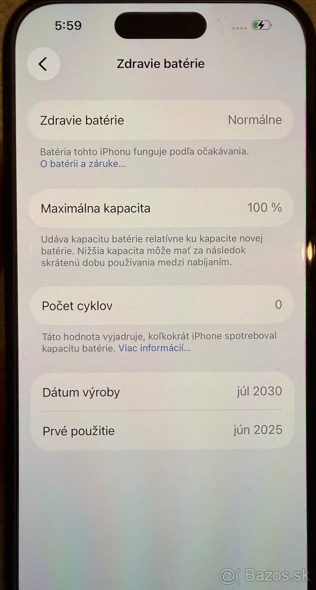 iPhone čierny 256GB 100% batéria 🔋 - 3