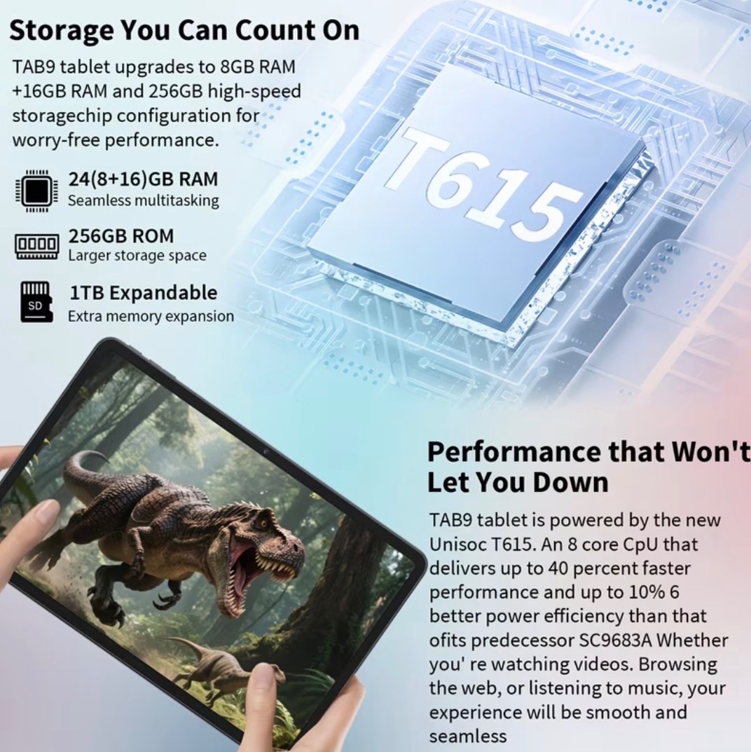 Tablet 12 " palcový Android nový nerozbalený vhodný darček - 3