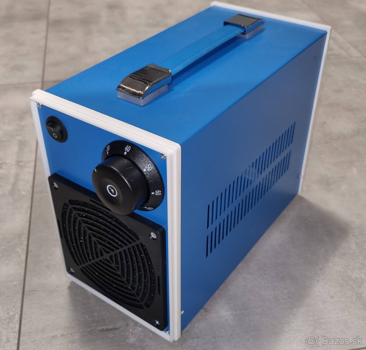 Ozónový generátor 120g/h,veľký modrý - 3