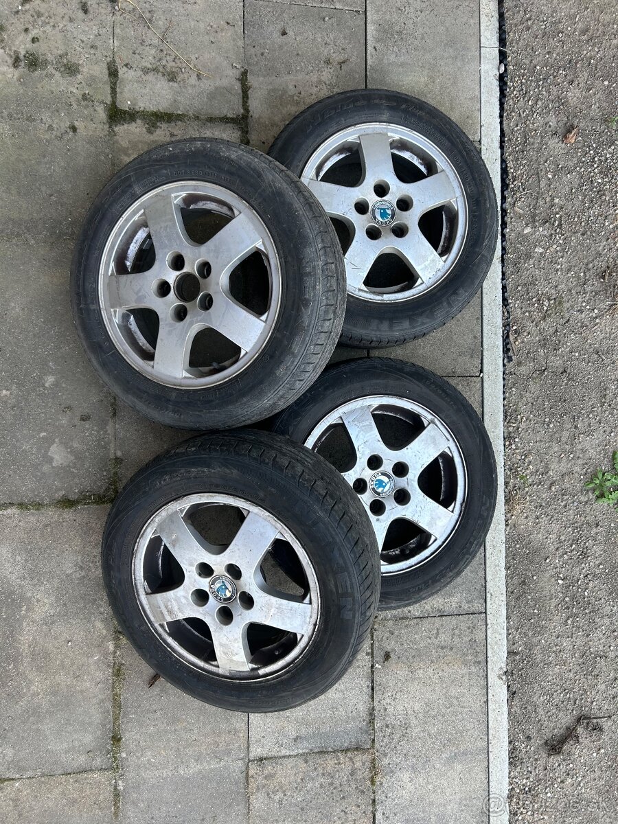 Predám hliníkové disky s gumami - 3