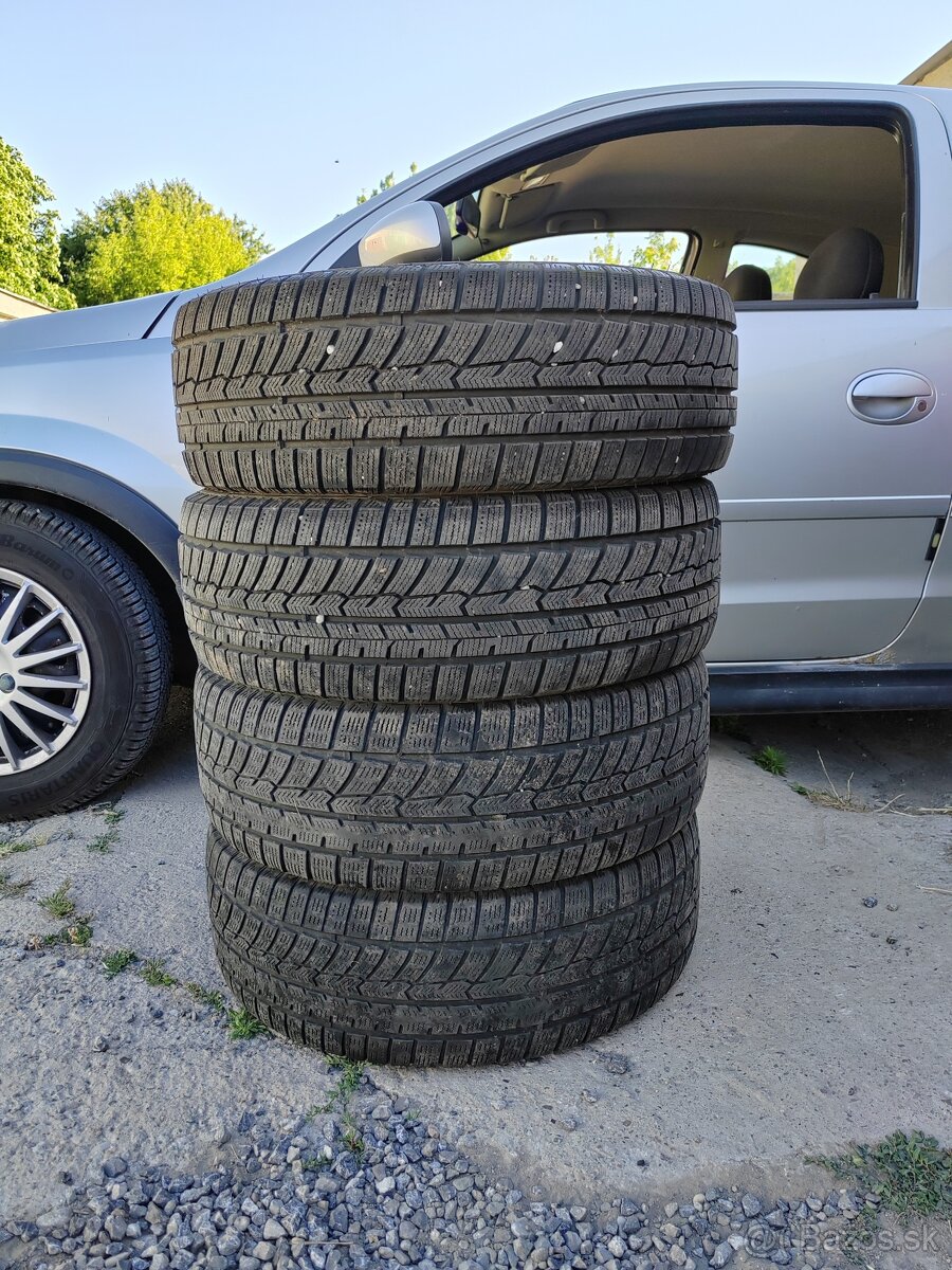 Hliníkové disky VRS 5x112r17 s celoročnými pneu 205/45r17 - 3