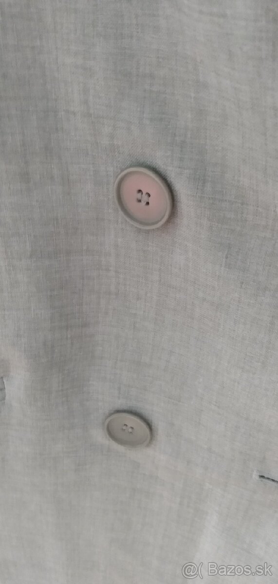 Dámske sive letné sako v.42-44 EUR. - 3